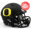 Oregon Ducks NCAA Mini Speed Football Helmet <i>Matte Black</i>