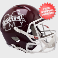Helmets, Full Size Helmet: Mississippi State Bulldogs Speed Replica Football Helmet <i>M State</i>