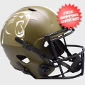 Carolina Panthers Speed Replica Football Helmet <B>SALUTE TO SERVICE SALE</...