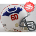 Helmets, Mini Helmets: New England Patriots 1960 Riddell Mini Replica Throwback Helmet <B>Limited ...
