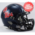 Helmets, Mini Helmets: Mississippi (Ole Miss) Rebels NCAA Mini Speed Football Helmet