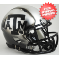 Helmets, Full Size Helmet: Texas A&M Aggies Speed Football Helmet <B>Ice Hydro HAND PAINTED SALE</B>