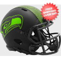 Helmets, Mini Helmets: Seattle Seahawks NFL Mini Speed Football Helmet <B>ECLIPSE SALE</B>