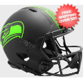 Helmets, Full Size Helmet: Seattle Seahawks Speed Football Helmet <B>ECLIPSE SALE</B>