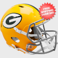 Helmets, Full Size Helmet: Green Bay Packers 1961 to 1979 Speed Replica Throwback Helmet
