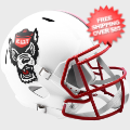 Helmets, Full Size Helmet: North Carolina State Wolfpack Speed Replica Football Helmet <i>2017 Tuffy</...