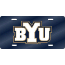 Brigham Young Cougars License Plate Laser Cut