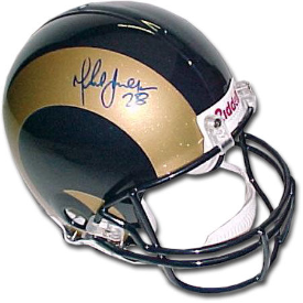 Marshall Faulk St. Louis Rams Autographed Full Authentic Helmet SALE