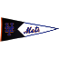 New York Mets MLB Pennant Wool