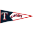 Texas Rangers MLB Pennant Wool