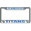 Tennessee Titans License Plate Frame Chrome