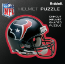 Houston Texans Helmet Puzzle 100 Pieces Riddell SALE