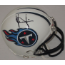 Vince Young Tennessee Titans Autographed Mini Helmet