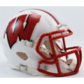 Helmets, Mini Helmets: Wisconsin Badgers NCAA Mini Speed Football Helmet