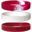 Mississippi State Bulldogs Rubber Wristbands 3 Pack