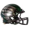 Helmets, Full Size Helmet: Oregon Ducks Speed Football Helmet <B>Titanium Thunder Green</B>