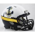 Helmets, Mini Helmets: Navy Midshipmen NCAA Mini Speed Football Helmet <B>Anchor</B>