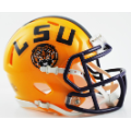 Helmets, Mini Helmets: LSU Tigers NCAA Mini Speed Football Helmet