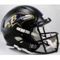 Helmets, Full Size Helmet: Baltimore Ravens Speed Replica Football Helmet