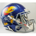 Helmets, Full Size Helmet: Kansas Jayhawks Speed Replica Football Helmet