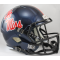 Helmets, Full Size Helmet: Mississippi (Ole Miss) Rebels Speed Replica Football Helmet