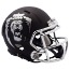 Old Dominion Monarchs NCAA Mini Speed Football Helmet <B>Matte Black</B>