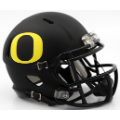 Helmets, Mini Helmets: Oregon Ducks NCAA Mini Speed Football Helmet <i>Matte Black</i>