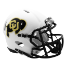 Colorado Buffaloes NCAA Mini Speed Football Helmet <i>Matte White</i>