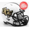 Helmets, Mini Helmets: Central Florida Golden Knights NCAA Mini Speed Football Helmet <i>Matte Whi...