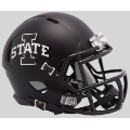 Helmets, Mini Helmets: Iowa State Cyclones NCAA Mini Speed Football Helmet <i>Satin Black</i>