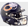 Helmets, Full Size Helmet: Chicago Bears SpeedFlex Football Helmet