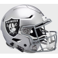 Helmets, Full Size Helmet: Las Vegas Raiders SpeedFlex Football Helmet