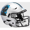 Helmets, Full Size Helmet: Carolina Panthers SpeedFlex Football Helmet