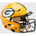 Helmets, Full Size Helmet: Green Bay Packers SpeedFlex Football Helmet