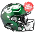 Helmets, Full Size Helmet: New York Jets 2019 to 2023 SpeedFlex Throwback Football Helmet
