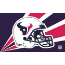 Houston Texans Helmet Flag <B>BLOWOUT SALE</B>