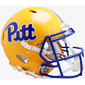 Helmets, Full Size Helmet: Pittsburgh Panthers Speed Football Helmet <i>Gold</i>