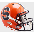 Helmets, Full Size Helmet: Syracuse Orangemen Speed Replica Football Helmet