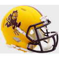 Helmets, Mini Helmets: Arizona State Sun Devils NCAA Mini Speed Football Helmet <i>Flat Yellow Spa...