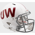 Helmets, Full Size Helmet: Wisconsin Badgers Speed Football Helmet <i>UW</i>