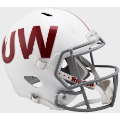 Helmets, Full Size Helmet: Wisconsin Badgers Speed Replica Football Helmet <i>UW</i>