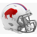 Helmets, Mini Helmets: Buffalo Bills 1965 to 1973 Riddell Mini Speed Throwback Helmet