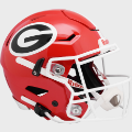 Helmets, Full Size Helmet: Georgia Bulldogs SpeedFlex Football Helmet