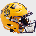 Helmets, Full Size Helmet: LSU Tigers SpeedFlex Football Helmet