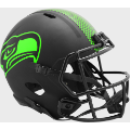 Helmets, Full Size Helmet: Seattle Seahawks Speed Replica Football Helmet <B>ECLIPSE SALE</B>