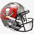 Helmets, Full Size Helmet: Tampa Bay Buccaneers Speed Replica Football Helmet