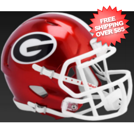 Georgia Bulldogs FLASH Mini Speed Football Helmet