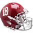 Alabama Crimson Tide Speed Football Helmet #18