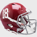 Helmets, Full Size Helmet: Alabama Crimson Tide Speed Replica Football Helmet #18