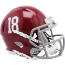 Alabama Crimson Tide NCAA Mini Speed Football Helmet #18